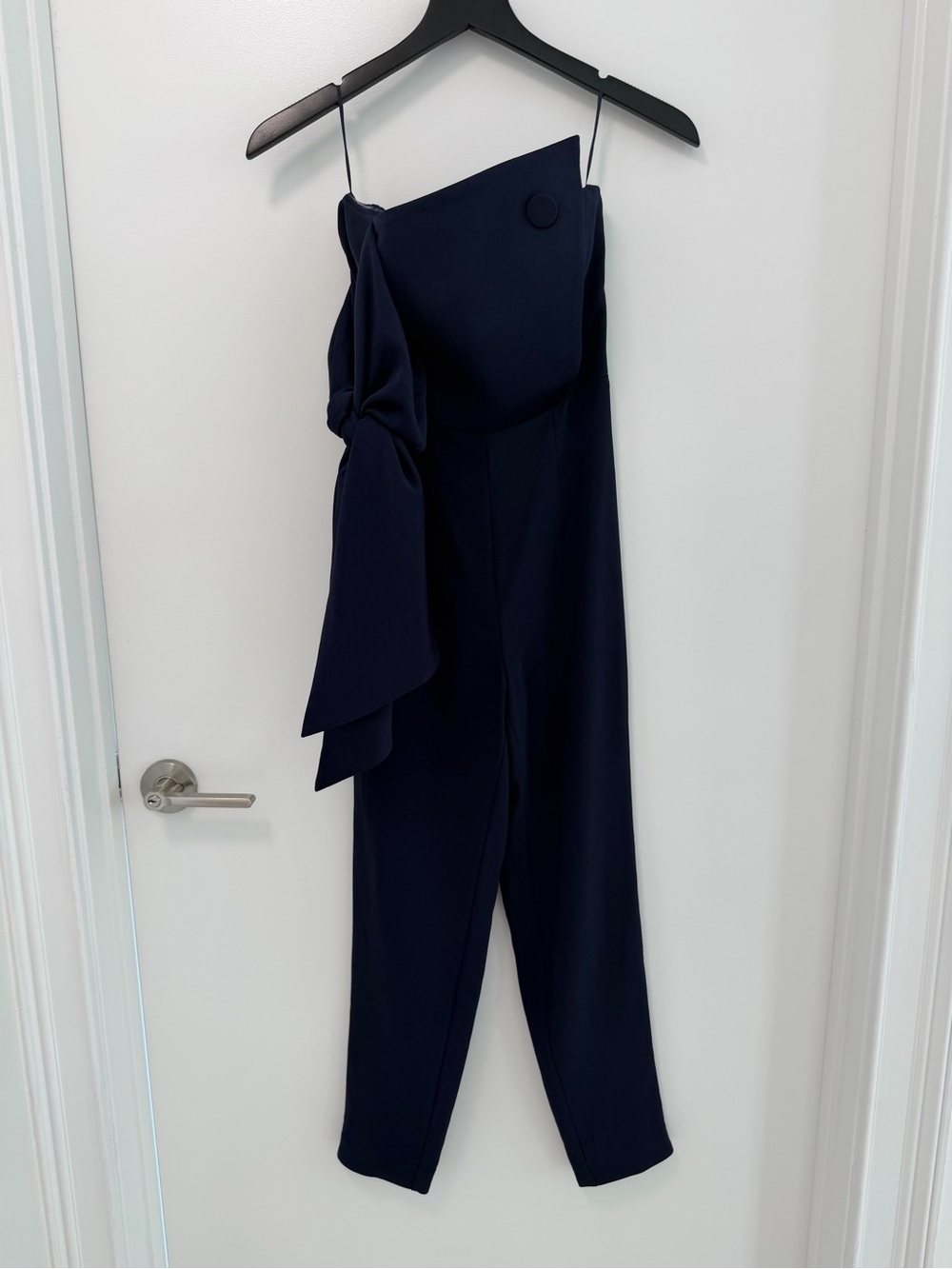 Misha Collection Nezan Jumpsuit in Midnight Blue 0 - Picture 3 of 9